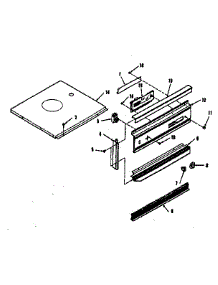 Control Panel parts for Kenmore Range 278.3218890 (2783218890, 278 3218890) from AppliancePartsPros.com