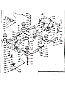 Surface Unit Burner Section parts for Kenmore Range 103.7767040 (1037767040, 103 7767040) from AppliancePartsPros.com