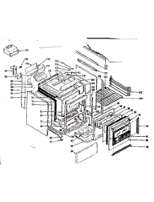 Body parts for Kenmore Range 119.7207000 (1197207000, 119 7207000) from AppliancePartsPros.com