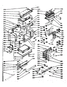 Upper Body Section parts for Kenmore Range 103.9876840 (1039876840, 103 9876840) from AppliancePartsPros.com