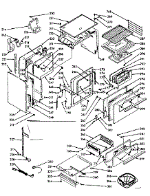 Body Section parts for Kenmore Range 103.7137002 (1037137002, 103 7137002) from AppliancePartsPros.com