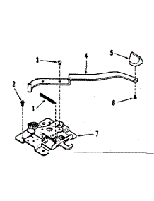 Oven Door Lock Section parts for Kenmore Range 278.4238590 (2784238590, 278 4238590) from AppliancePartsPros.com