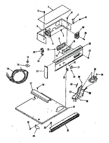 Control Panel parts for Kenmore Range 278.4238893 (2784238893, 278 4238893) from AppliancePartsPros.com