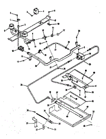 Burner Section parts for Kenmore Range 278.3548810 (2783548810, 278 3548810) from AppliancePartsPros.com