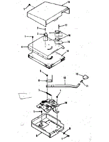 Power Lock Section parts for Kenmore Range 911.7358611 (9117358611, 911 7358611) from AppliancePartsPros.com