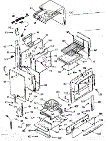 Body Section parts for Kenmore Range 103.7467261 (1037467261, 103 7467261) from AppliancePartsPros.com