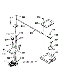 Power Lock Section parts for Kenmore Range 103.7337161 (1037337161, 103 7337161) from AppliancePartsPros.com