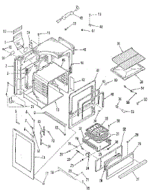 Body Section parts for Kenmore Range 911.7278813 (9117278813, 911 7278813) from AppliancePartsPros.com