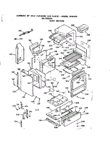 Body Section parts for Kenmore Range 103.7358210 (1037358210, 103 7358210) from AppliancePartsPros.com