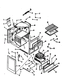 Body Section parts for Kenmore Range 911.7218810 (9117218810, 911 7218810) from AppliancePartsPros.com