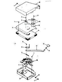 Power Lock Section parts for Kenmore Range 911.7318610 (9117318610, 911 7318610) from AppliancePartsPros.com