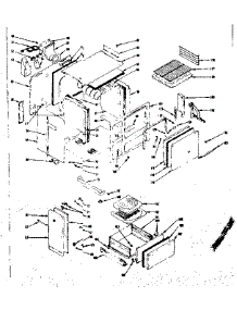 Body Section parts for Kenmore Range 119.7646800 (1197646800, 119 7646800) from AppliancePartsPros.com
