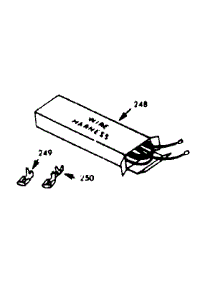 Wire Harness And Components parts for Kenmore Range 103.3247341 (1033247341, 103 3247341) from AppliancePartsPros.com