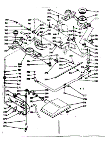 Top Burner & Solaronic Burner Section parts for Kenmore Range 103.7866800 (1037866800, 103 7866800) from AppliancePartsPros.com