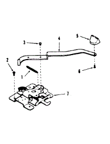 Oven Door Lock Section parts for Kenmore Range 278.4238591 (2784238591, 278 4238591) from AppliancePartsPros.com