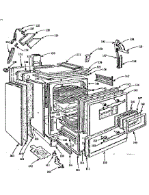 Body Section parts for Kenmore Range 103.7486241 (1037486241, 103 7486241) from AppliancePartsPros.com