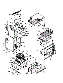 Lower Body Section parts for Kenmore Range 103.7847320 (1037847320, 103 7847320) from AppliancePartsPros.com