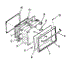 Oven Door Section (Model 911.6428413)