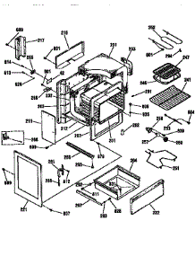 Body Section parts for Kenmore Range 911.93271790 (91193271790, 911 93271790) from AppliancePartsPros.com