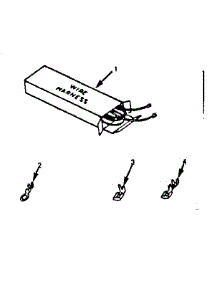 Wire Harnesses And Components parts for Kenmore Range 103.9368410 (1039368410, 103 9368410) from AppliancePartsPros.com
