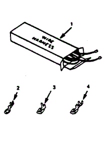 Wire Harnesses And Options parts for Kenmore Range 911.4638810 (9114638810, 911 4638810) from AppliancePartsPros.com