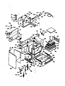 Body Section parts for Kenmore Range 103.9377241 (1039377241, 103 9377241) from AppliancePartsPros.com