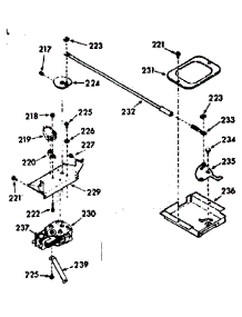 Power Lock Section parts for Kenmore Range 103.9377241 (1039377241, 103 9377241) from AppliancePartsPros.com