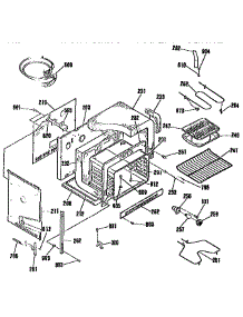 Body Section parts for Kenmore Range 911.4553590 (9114553590, 911 4553590) from AppliancePartsPros.com