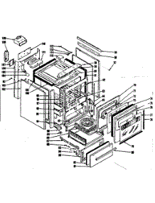 Body parts for Kenmore Range 119.7457220 (1197457220, 119 7457220) from AppliancePartsPros.com