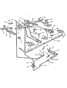 Burner Section parts for Kenmore Range 103.253019 (103253019, 103 253019) from AppliancePartsPros.com