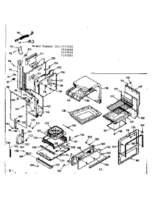 Body Section parts for Kenmore Range 103.7177221 (1037177221, 103 7177221) from AppliancePartsPros.com