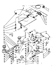 Burner Section parts for Kenmore Range 103.7746700 (1037746700, 103 7746700) from AppliancePartsPros.com