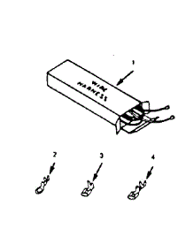Wire Harness And Components parts for Kenmore Range 103.4688610 (1034688610, 103 4688610) from AppliancePartsPros.com
