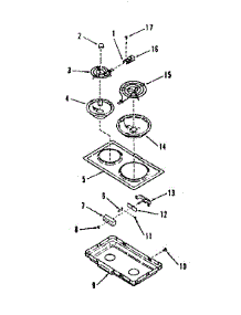 Optional Electric Coil Module Kit parts for Kenmore Range 103.4688610 (1034688610, 103 4688610) from AppliancePartsPros.com