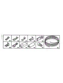 Wiring And Wiring Terminals parts for Kenmore Range 119.9098410 (1199098410, 119 9098410) from AppliancePartsPros.com