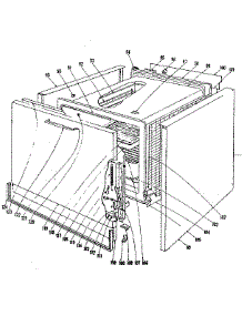 Lower Oven Section parts for Kenmore Range 101.9036501 (1019036501, 101 9036501) from AppliancePartsPros.com