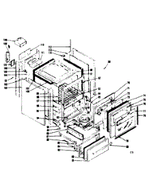 Body parts for Kenmore Range 119.7457361 (1197457361, 119 7457361) from AppliancePartsPros.com