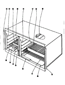 Oven Assembly Section parts for Kenmore Range 101.905610 (101905610, 101 905610) from AppliancePartsPros.com