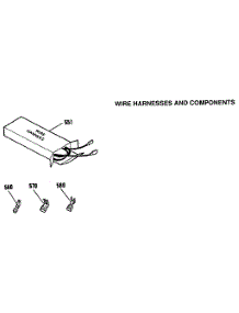 Wire Harnesses And Components parts for Kenmore Range 911.6483190 (9116483190, 911 6483190) from AppliancePartsPros.com