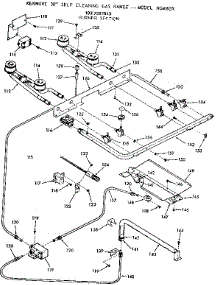 Burner Section parts for Kenmore Range 103.7387813 (1037387813, 103 7387813) from AppliancePartsPros.com