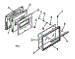 Oven Door Section For 911.6288710 911.6298710 911.6348710