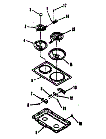 Optional Electric Coil Module Kit 4998520 & 4998620 parts for Kenmore Range 911.4688611 (9114688611, 911 4688611) from AppliancePartsPros.com