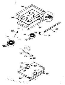 Main Top Cook Surface parts for Kenmore Range 103.9377362 (1039377362, 103 9377362) from AppliancePartsPros.com