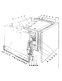 Lower Oven Section parts for Kenmore Range 101.9036601 (1019036601, 101 9036601) from AppliancePartsPros.com