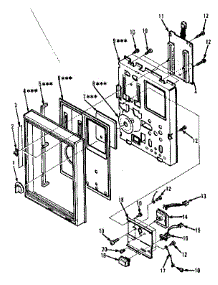 Control Panel Parts parts for Kenmore Range 911.7878310 (9117878310, 911 7878310) from AppliancePartsPros.com