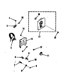Lower Oven Control Section parts for Kenmore Range 911.7878310 (9117878310, 911 7878310) from AppliancePartsPros.com
