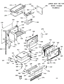 Upper Body Section parts for Kenmore Range 103.9887612 (1039887612, 103 9887612) from AppliancePartsPros.com