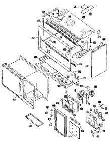 Upper Body Section parts for Kenmore Range 911.9871192 (9119871192, 911 9871192) from AppliancePartsPros.com