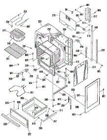 Lower Body Section parts for Kenmore Range 911.9871192 (9119871192, 911 9871192) from AppliancePartsPros.com
