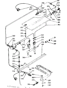 Upper & Lower Oven Burner Section parts for Kenmore Range 103.7737000 (1037737000, 103 7737000) from AppliancePartsPros.com